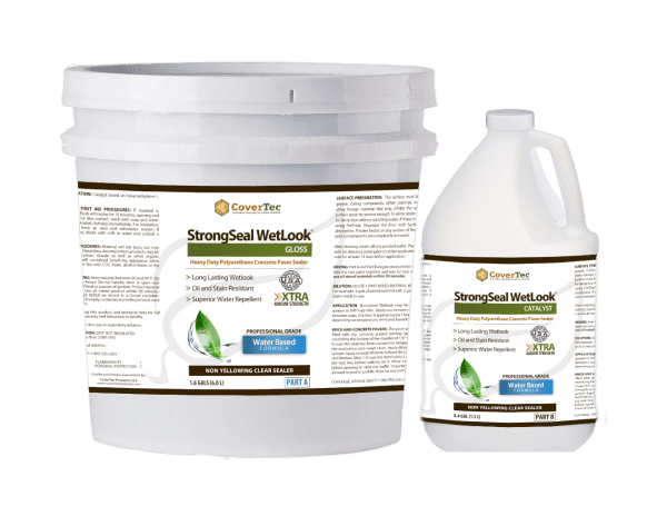 Strongseal Wetlook - Concentrated Wet Look Paver Sealer – Gloss Finish