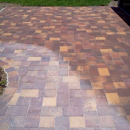 Brick paver driveways